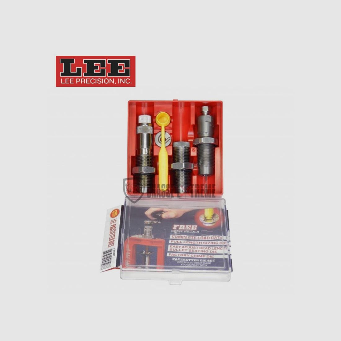 LEE 3P Gereedschapsset met Hulzenhouder Kal. 38SP