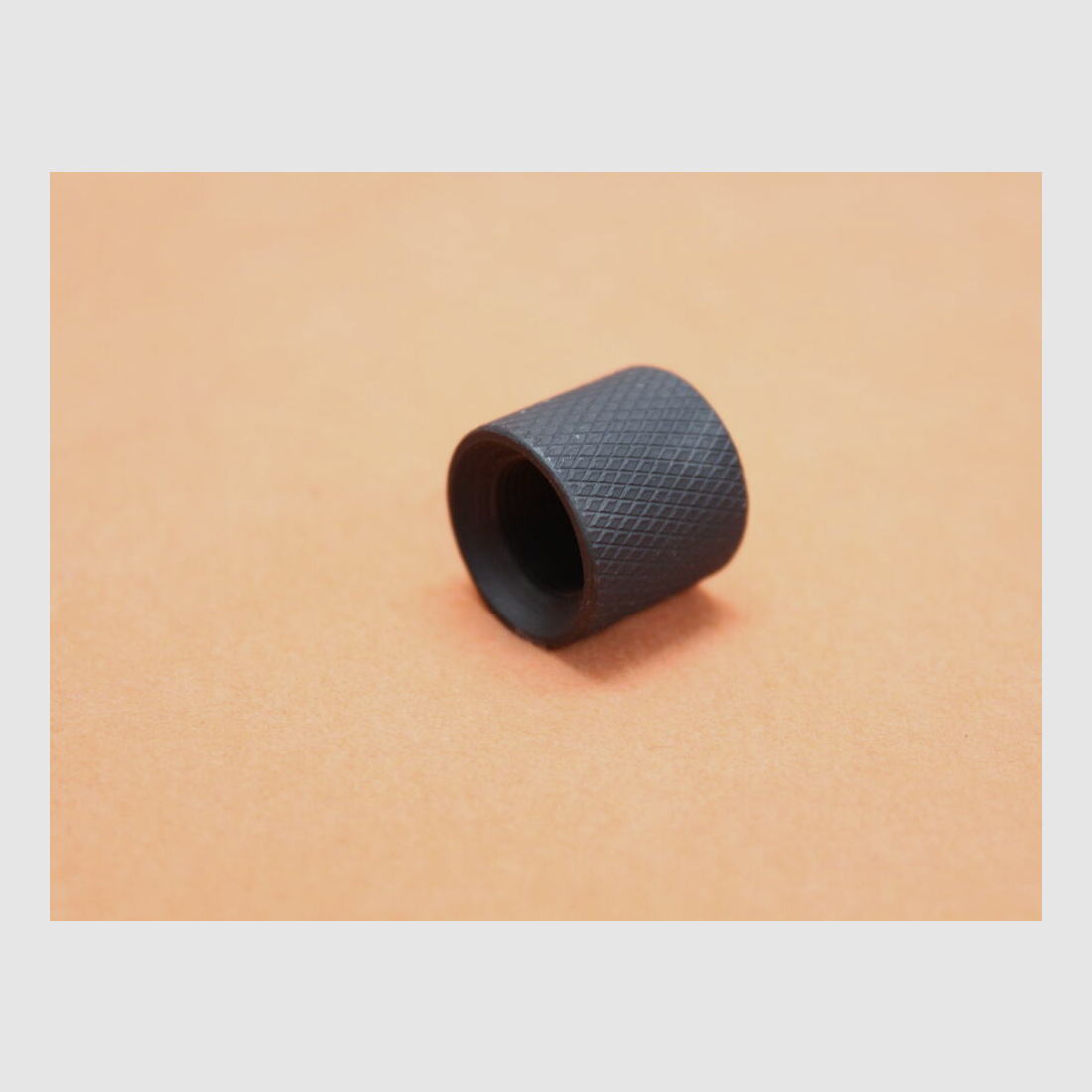 Schuster Mfg Inc AR-15: Thread Protector Cap (1/2-28) .750" OD Schuster protective nut for muzzle thread
