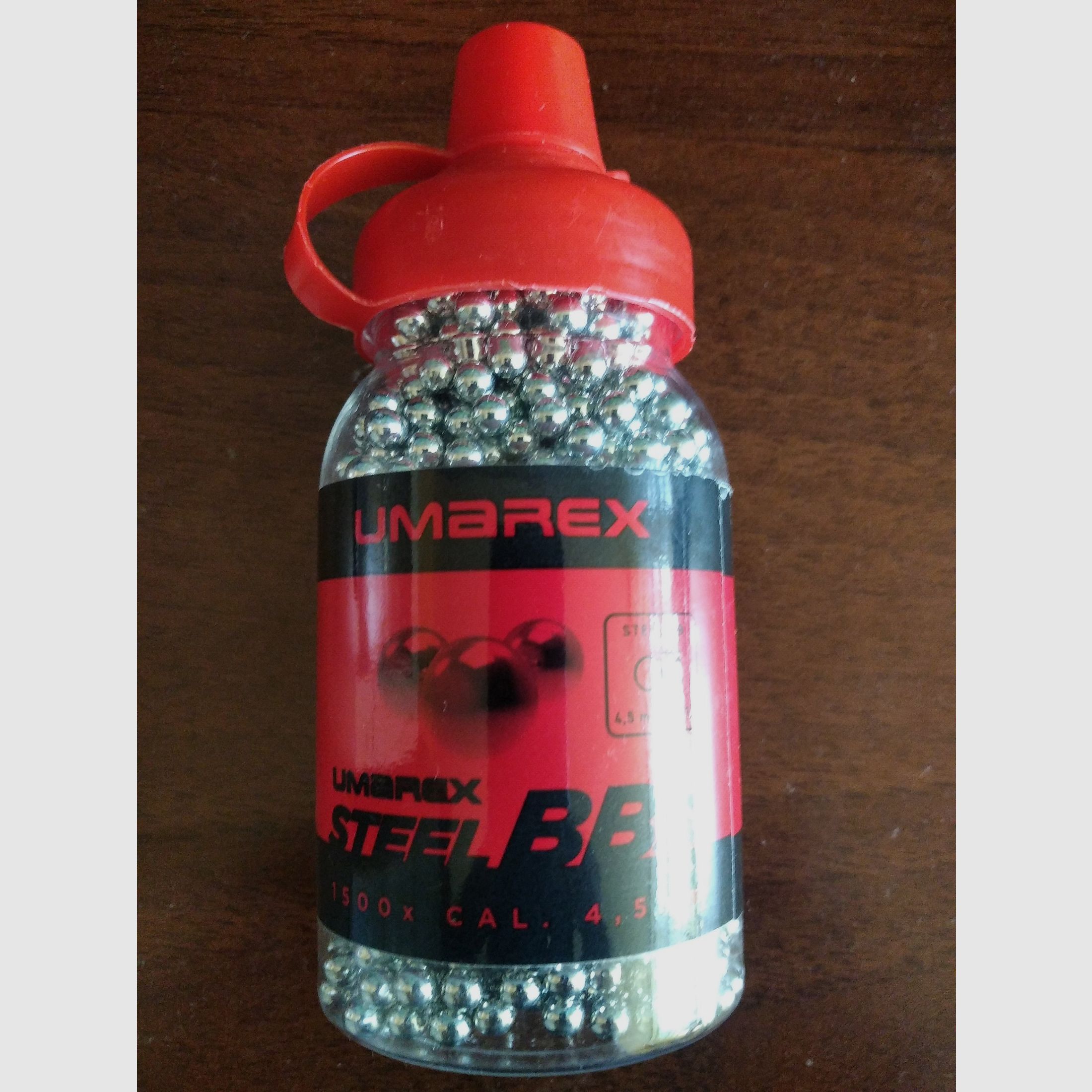 Umarex 1500 Stück 4,5mm bb Stahl- Kugeln (kostenloser Versand) 