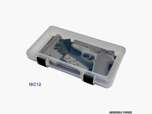 MTM CASE GUARD – ISC12 CASSETTA PORTA PISTOLE 12″ CLEAR