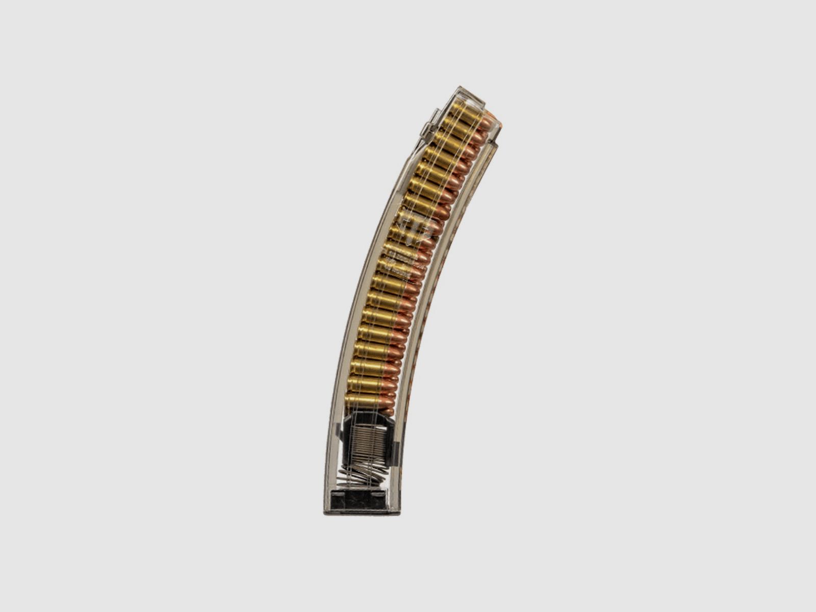 ETS – Caricatore da 40 colpi per Scorpion Evo 3 S1 – Trasparente – CZEVO-40, immagine 3 di 3