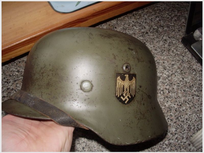 Stahlhelm M35 Kriegsmarine aus Wk2 