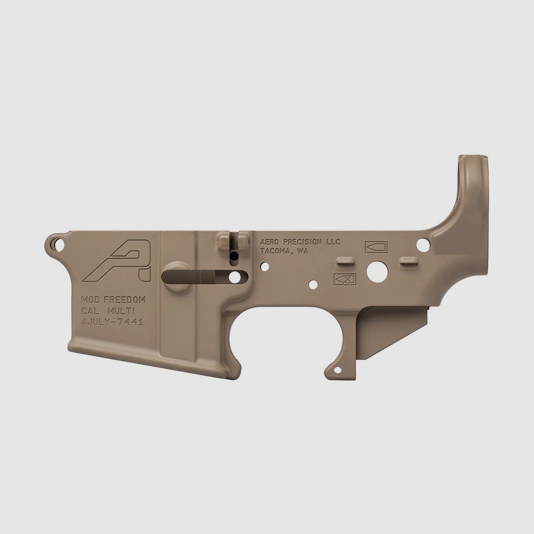 AERO PRECISION AR15 GEN 2 SPECIAL EDITION: FREEDOM Stripped Lower Receiver FDE, Bild 1 von 2