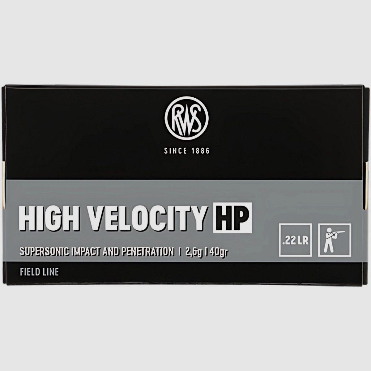 .22 LR RWS High Velocity HP 40gr/2,6g (2132494), zdjęcie 1 z 2