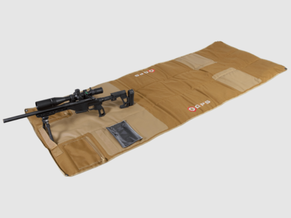 GPS Tattico Imbottito Materassino da Tiro – 220 x 90 cm – TAN, immagine 1 di 4