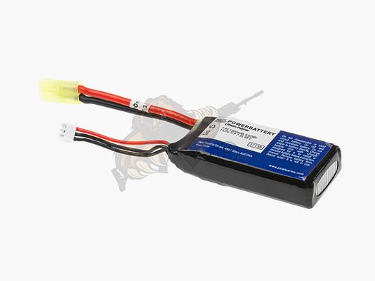 Airsoft LiPo Akku 7.4V 1300mAh 25C PEQ Type