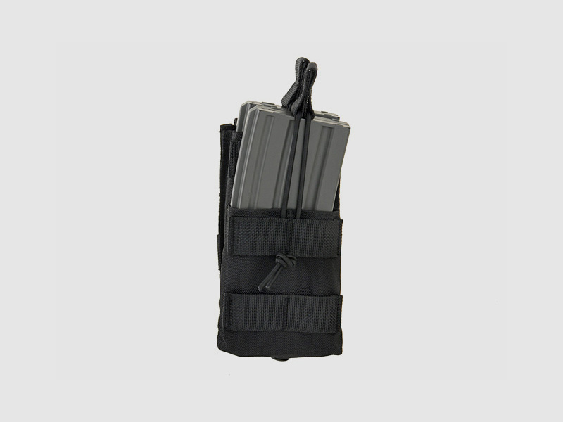 Single Stacker M4/M16/AR-15 Mag Pouch - Black [8FIELDS]