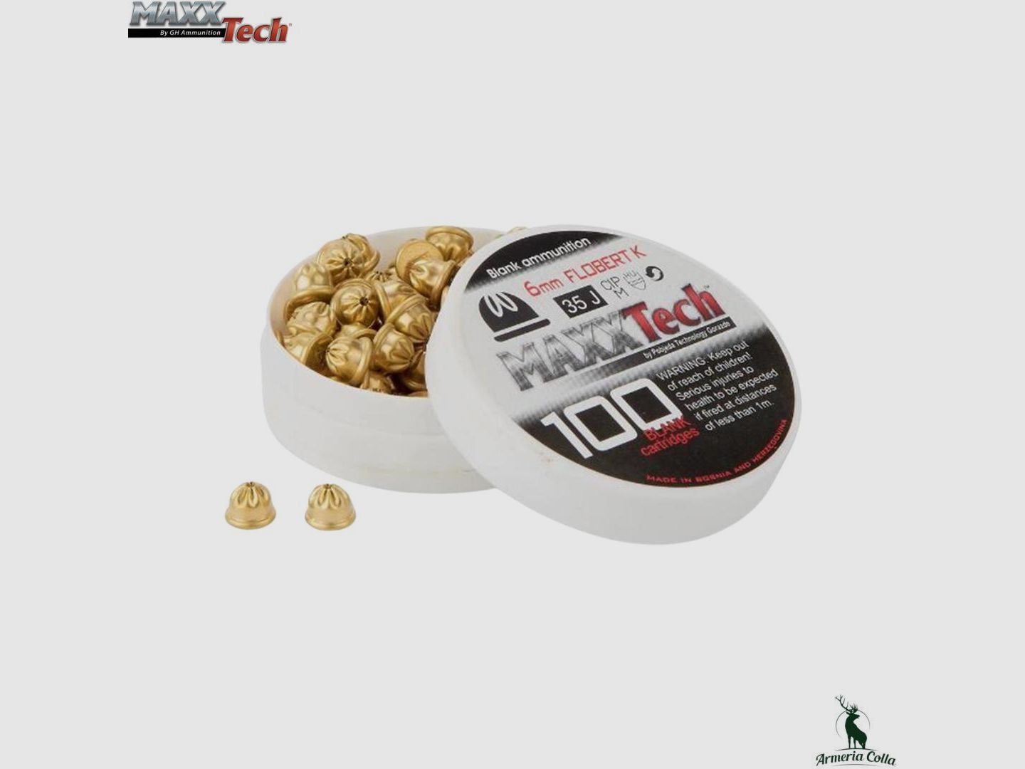 Maxx Tech Munizioni a Salve 6mm Flobert K.