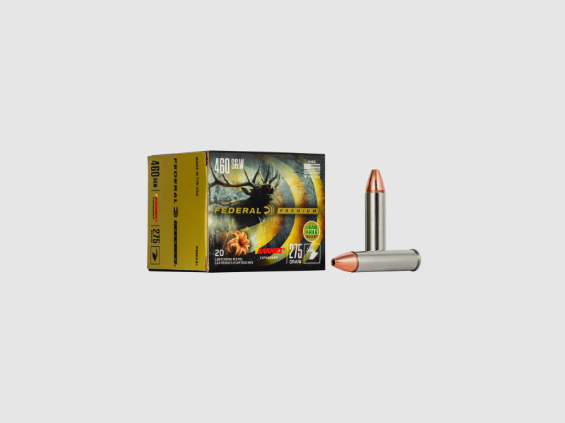 Federal Munition de Revolver Premium .460 S&W Mag. 17,8g Barnes Expander