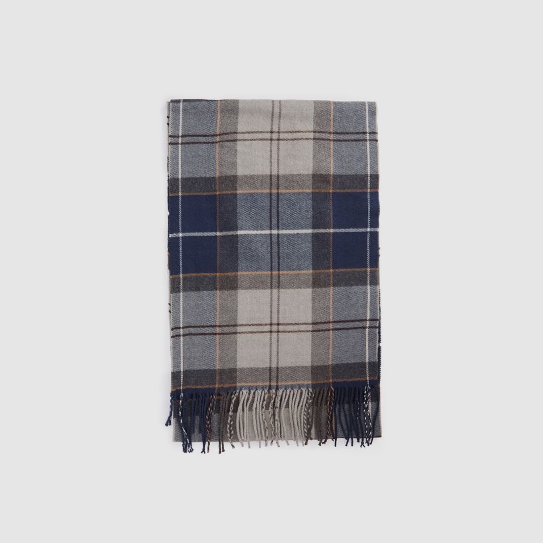 ECHARPE GALINGALE GREY MIDNIGHT TARTAN, zdjęcie 2 z 8