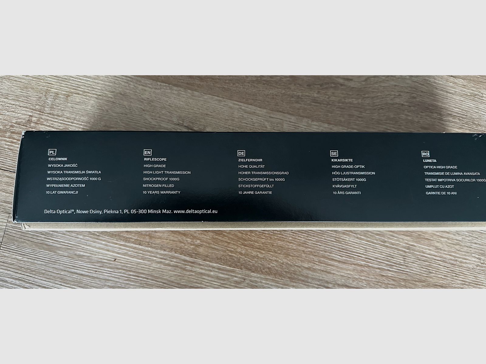 Zielfernrohr Delta Optical Titanium 4-16x42 MilDot