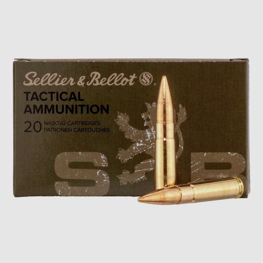 Sellier & Bellot .300 AAC Blackout full jacket 9.55g/147grs. (Caliber .300 Blackout), imagen 2 de 2