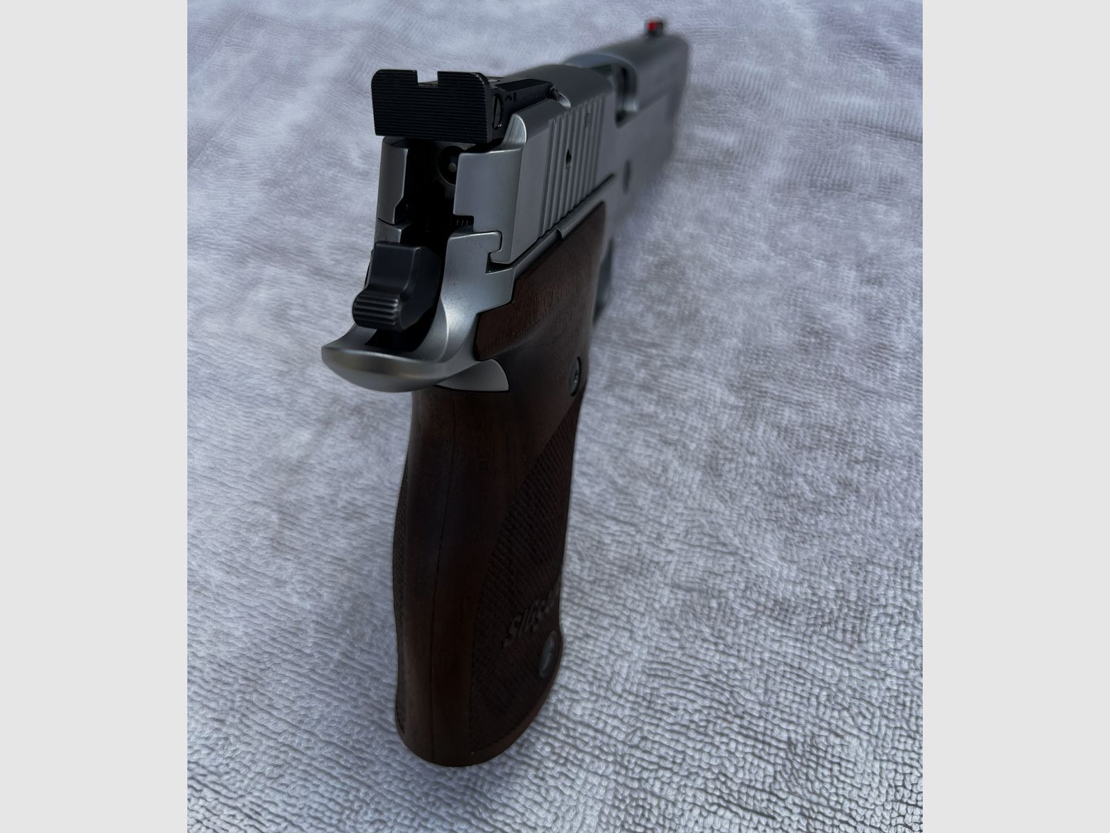 SIG Sauer P226 S / primera X-Line alemana / primera generación X-Five, Eckernförde 9 mm Para, amplio accesorio