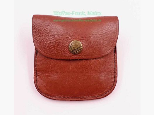 Custodia per cartucce in pelle di produttore sconosciuto per pallini e proiettili