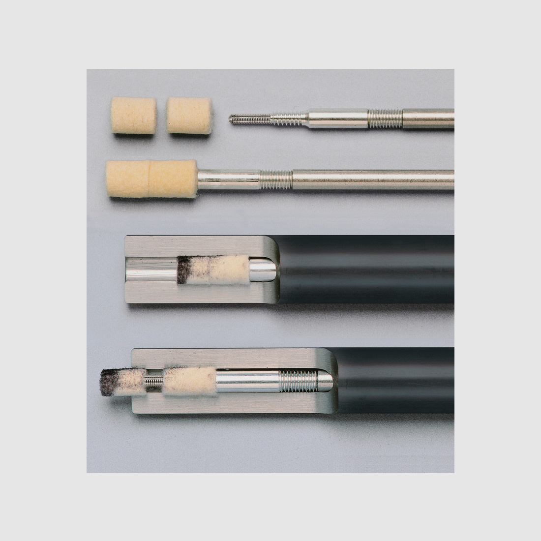 Limpiador de cañones VFG para calibres de 4-4,5 mm