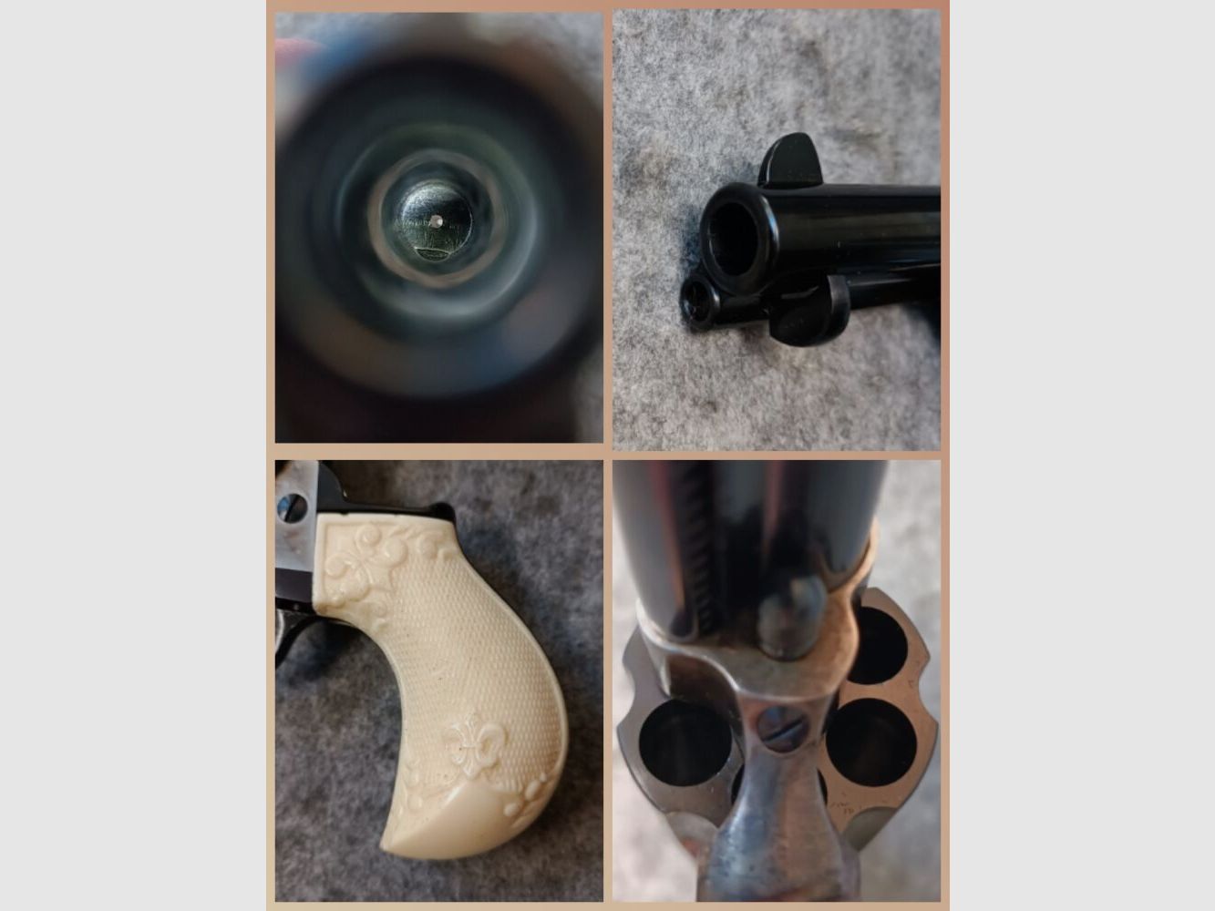 Hege Uberti Italien 45LC Cattleman Thunderer Old Model 3 1/2