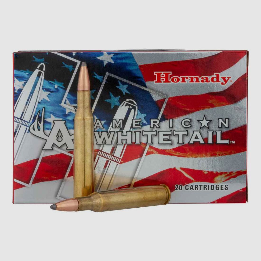 .270 Win. American Whitetail Interlock SP 8,4g/130grs. Hornady
