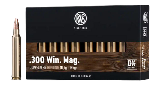 RWS .300 Win. Mag. Doppelkern 10,7g/165grs.
