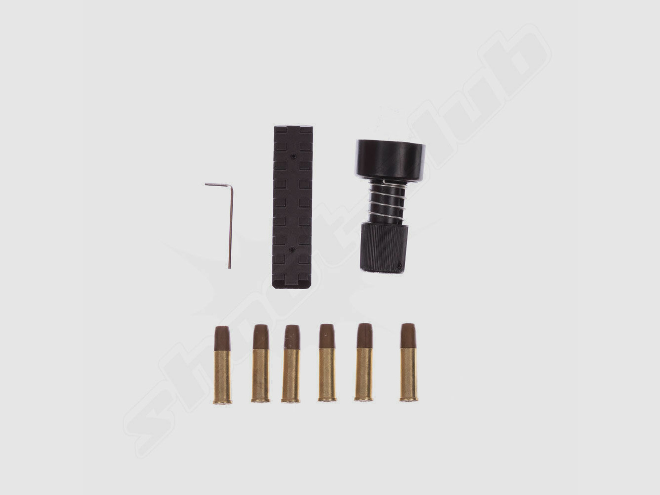 Dan Wesson 6 calowy rewolwer CO2 4,5 mm zestaw walizkowy