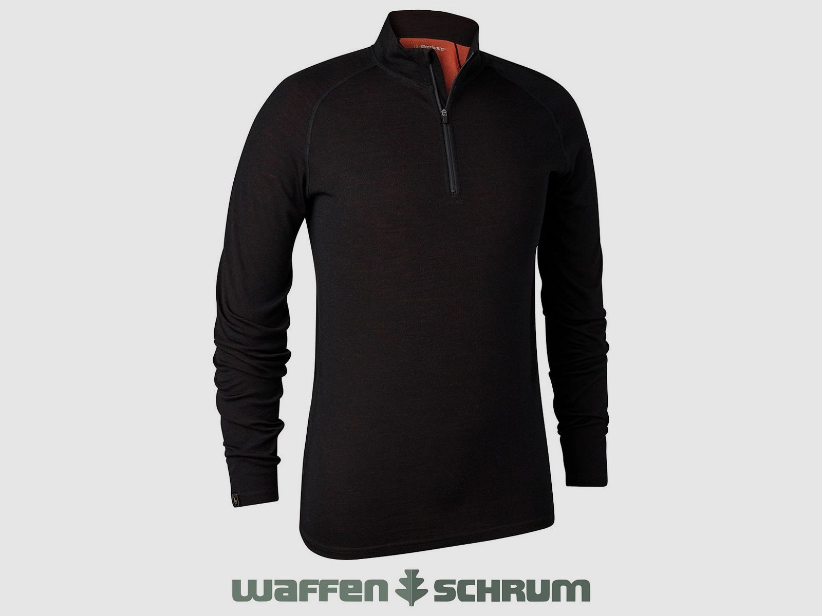 Deerhunter undershirt Quinn Merino Halfzip