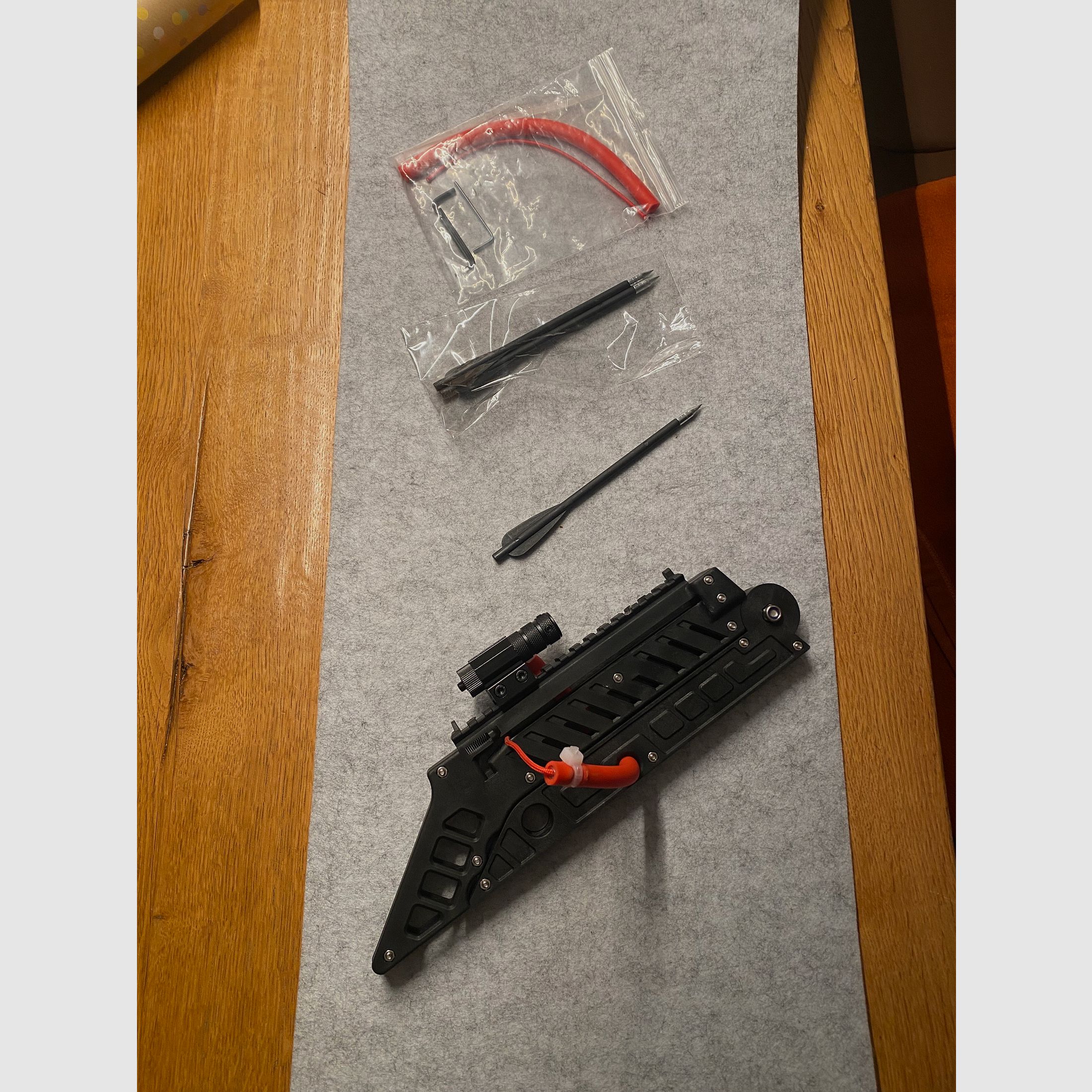 Arco e fionda pieghevoli