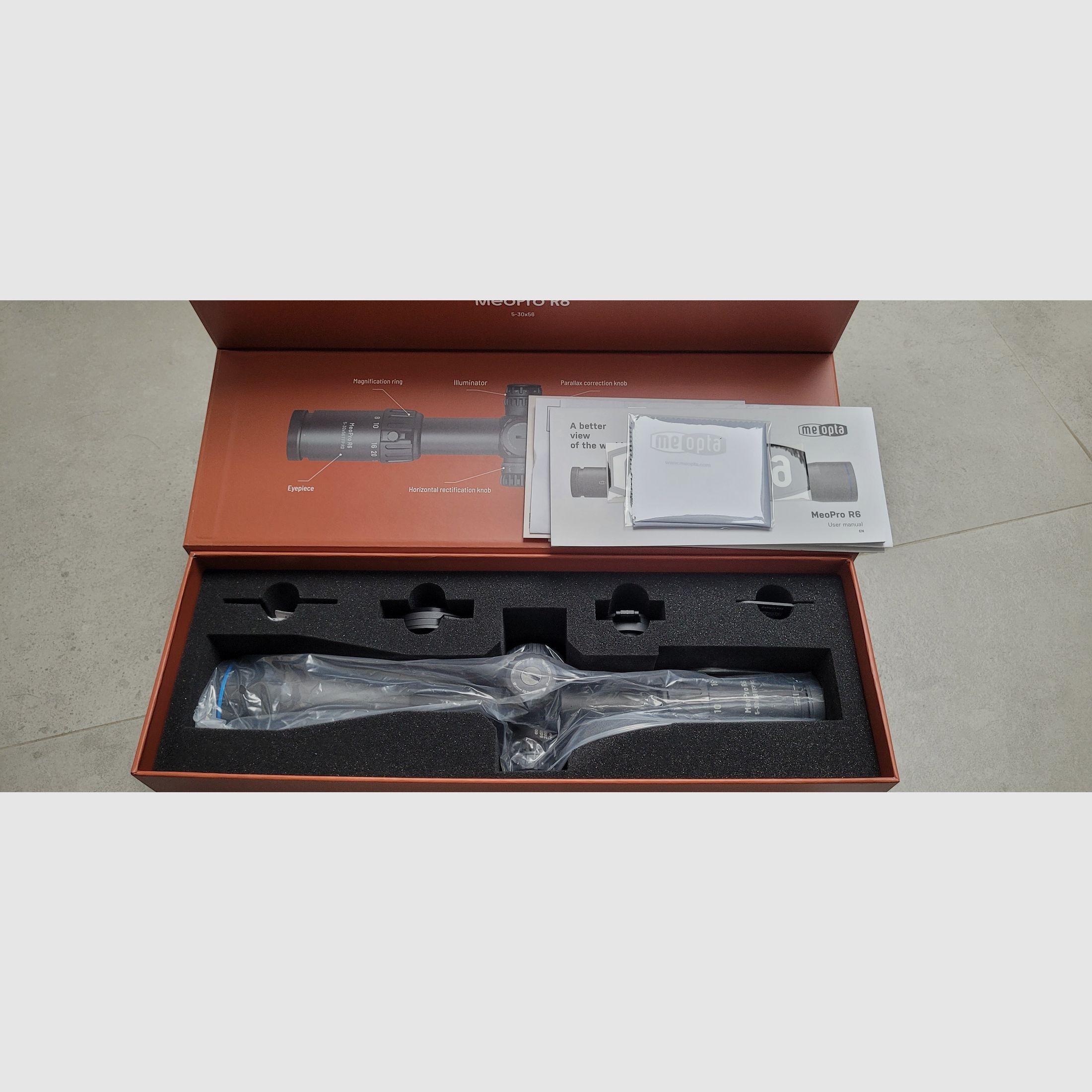 Meopta Meopro R6 5-30x56 FFP Mrad RD