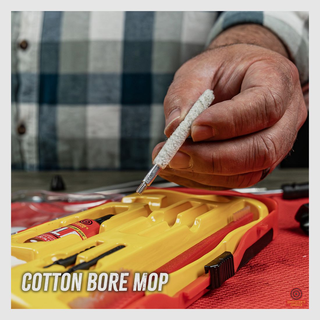 Shooter's Choice Waffenreinigungs-Kit .22 / .223 – 8-32 inkl. FP-10 Lubricant Elite CLP (SHF-SRK-22)
