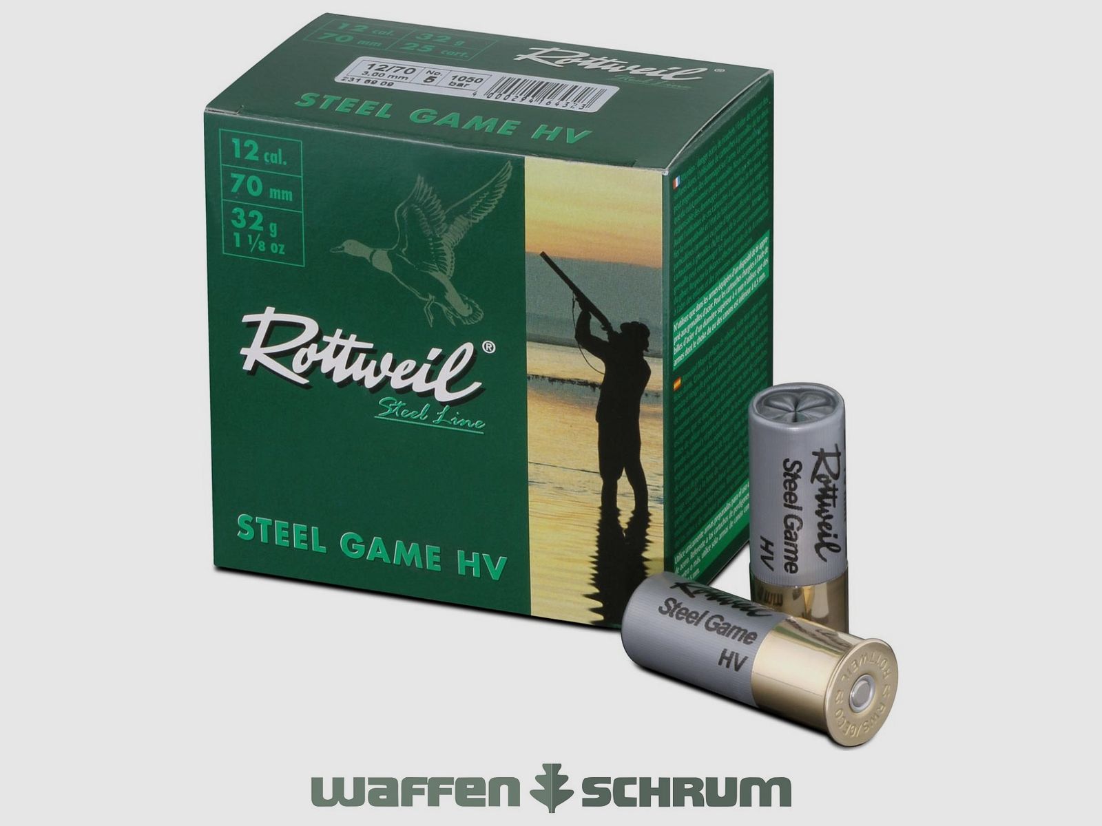Rottweil Steel Game HV 12/70 3,5mm - 32g