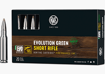 RWS .308 Win. EVO GREEN Short Rifle 139gr. - 20 pcs.