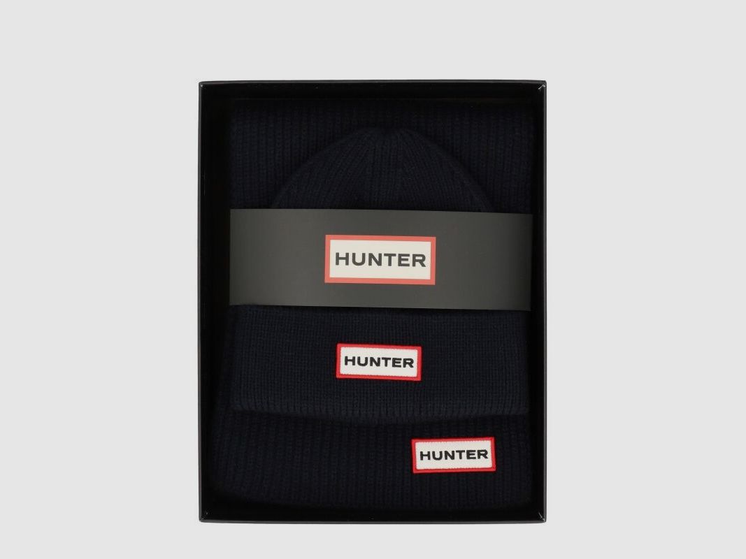 Hunter Boots Unisex Set Mütze/Schal Jura