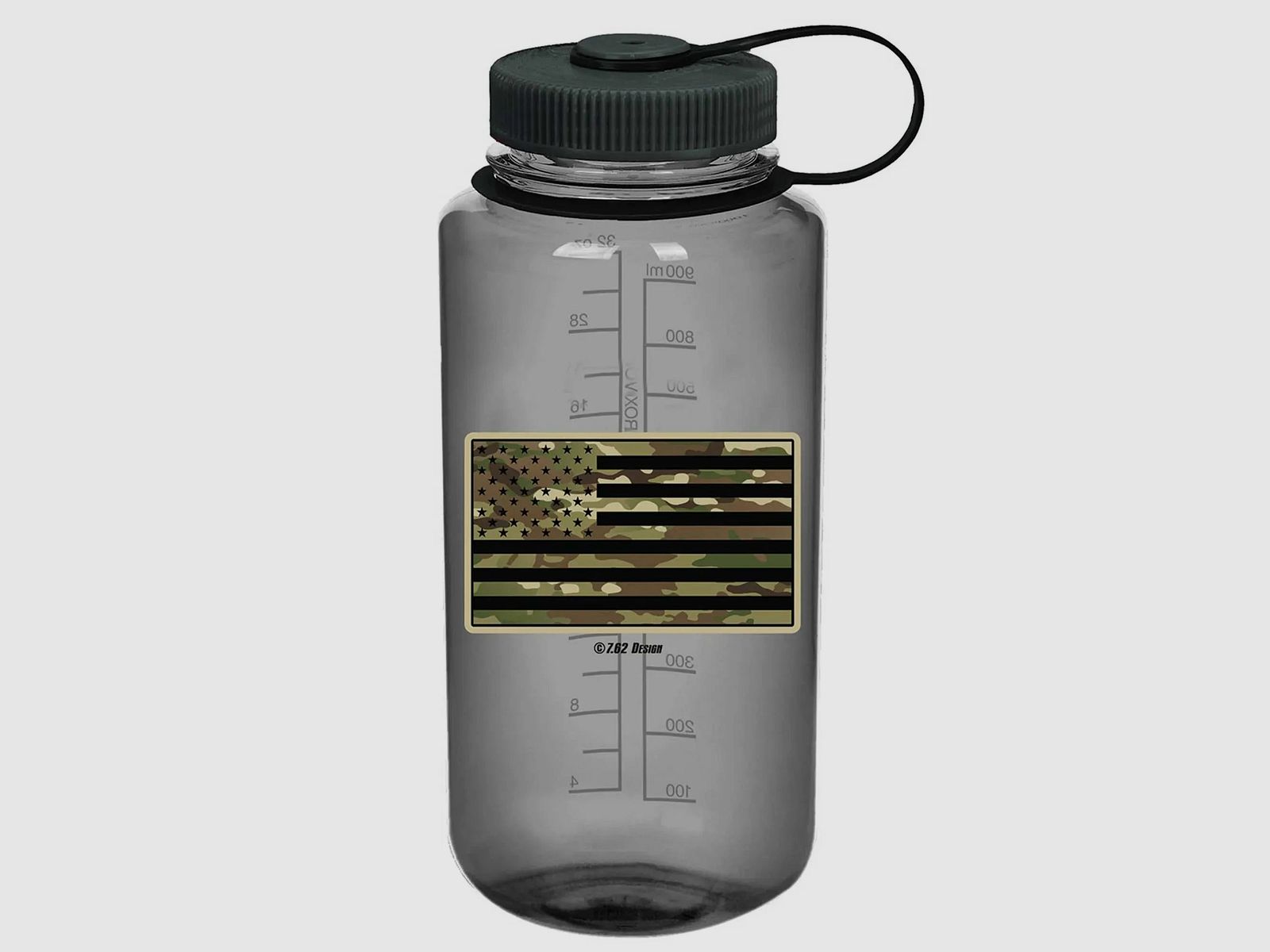 7.62 Design 7.62 Design Trinkflasche Nalgene 501 Camo Flag 950 ml smoke