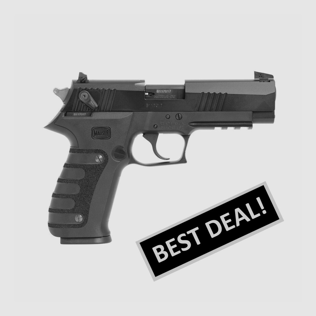 Mauser M20 Black Cerakote .22lr