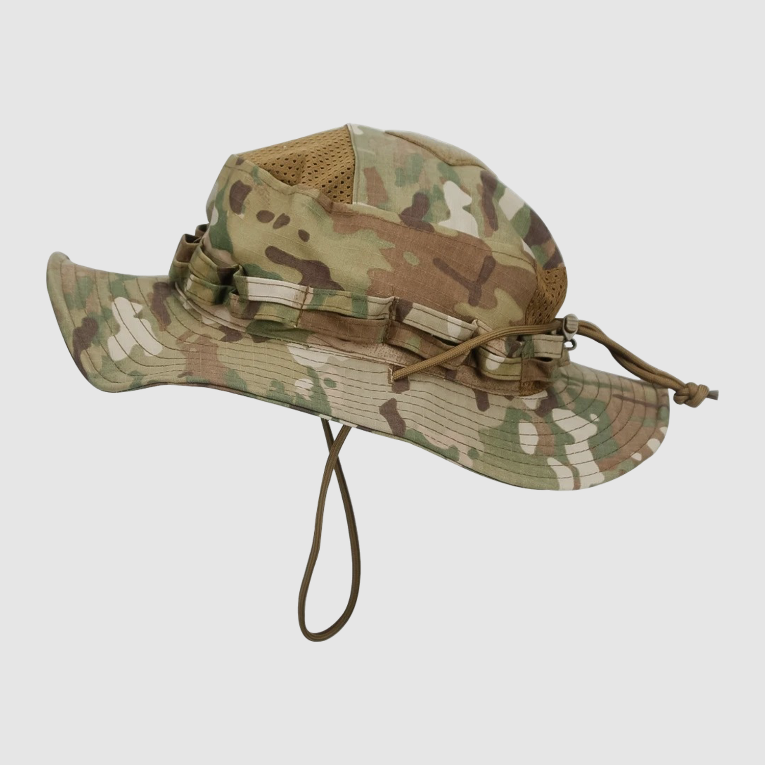 Tactical Camo Boonie Hat Men Women - No More Sunburn on Head - Multi-Cam