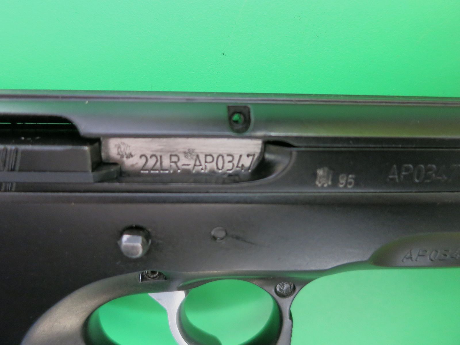 Brünner CZ75 Sportpistole Kadet, Kal. .22lr.       #86