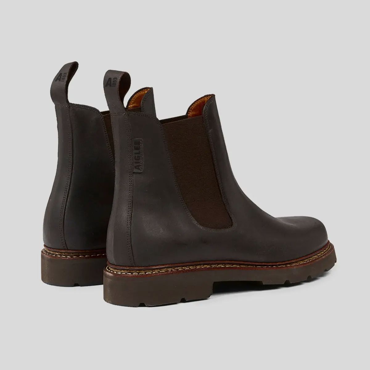 Aigle Scarpe in Pelle Quercy
