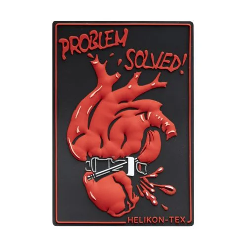 Naszywka Problem solved! Patch - Black - ( jeden rozmiar )