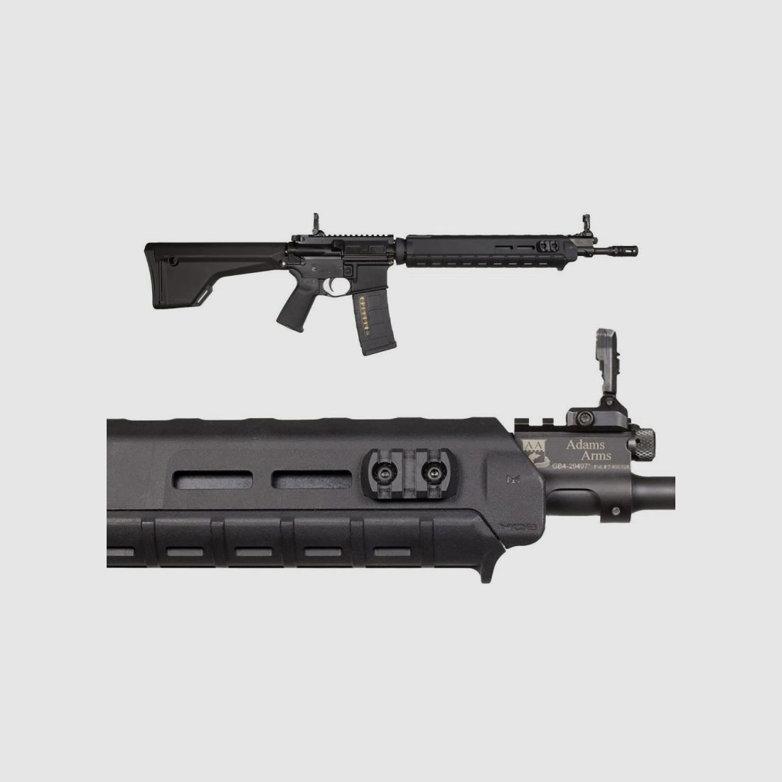Rail MAGPUL 3 Slots M-Lok Polymère, image 2 sur 4