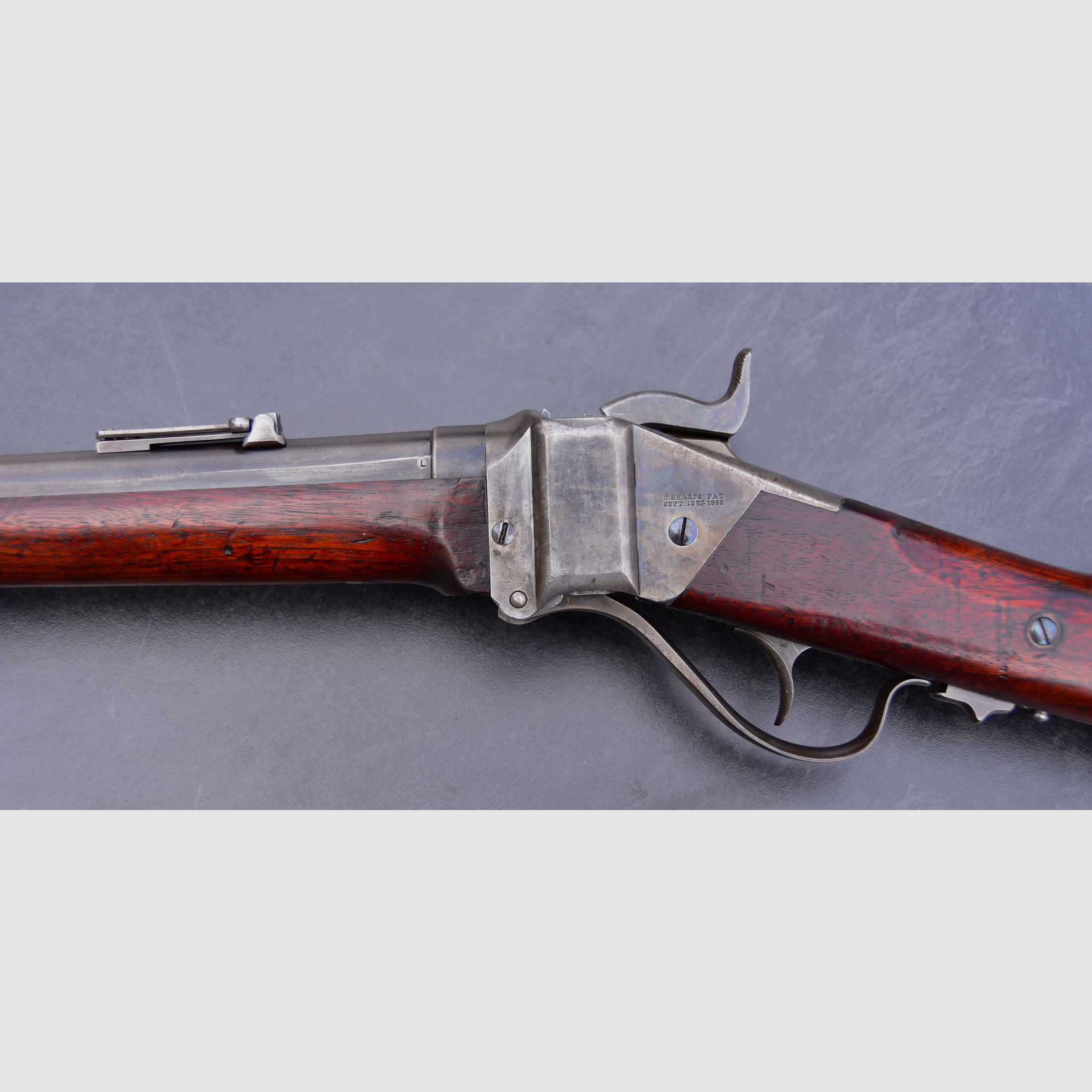 Extremely Rare:  Original Sharps Military Rifle Modell 1874 im Kaliber 50. 