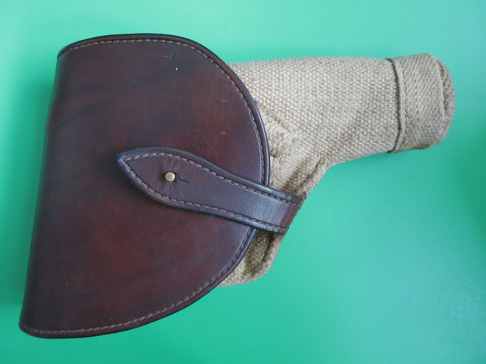 Holster de ceinture en toile pour pistolet Colt 1911 et similaires 1911, par exemple Glock, S&W, Springfield, Para Ordnance, etc.