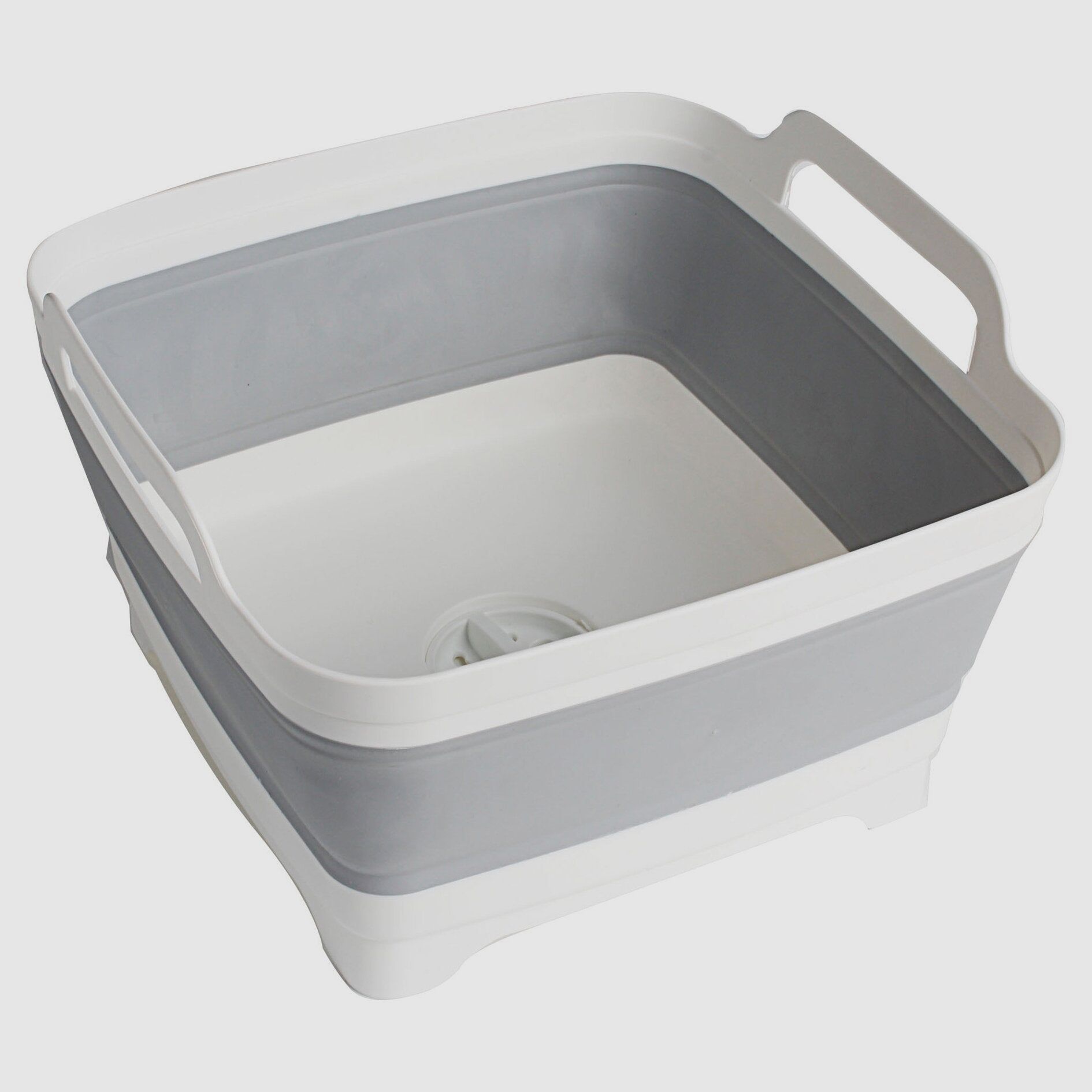 Foldable Wash Basin Tanq, gray, image 2 of 5