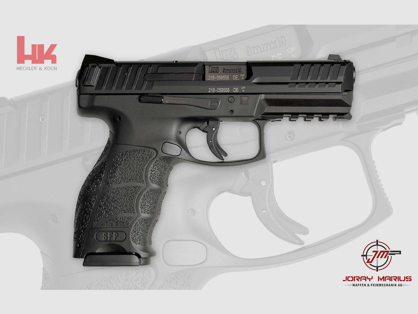 H&K SFP9 SF PB 9mm Para, afbeelding 1 van 2