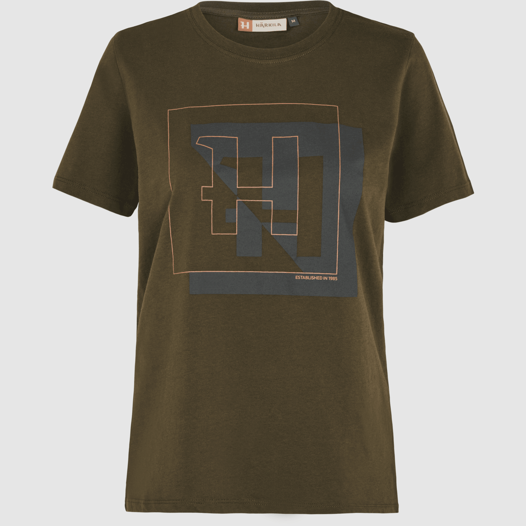 Härkila H-Logo S/S T-Shirt Femme Willow green XXL