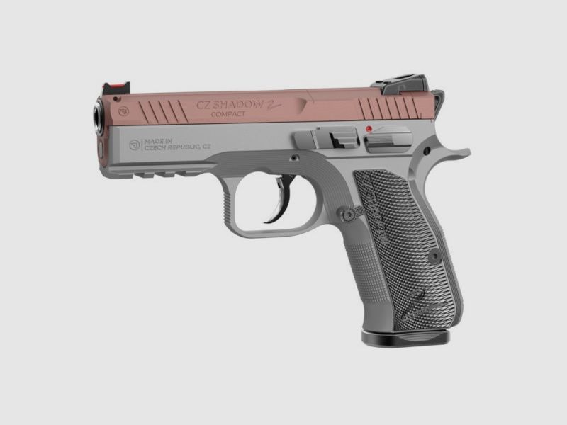 CZ Shadow 2 Compact Alu Industrial Pink Optic Ready 9×19 mm, Bild 1 von 2