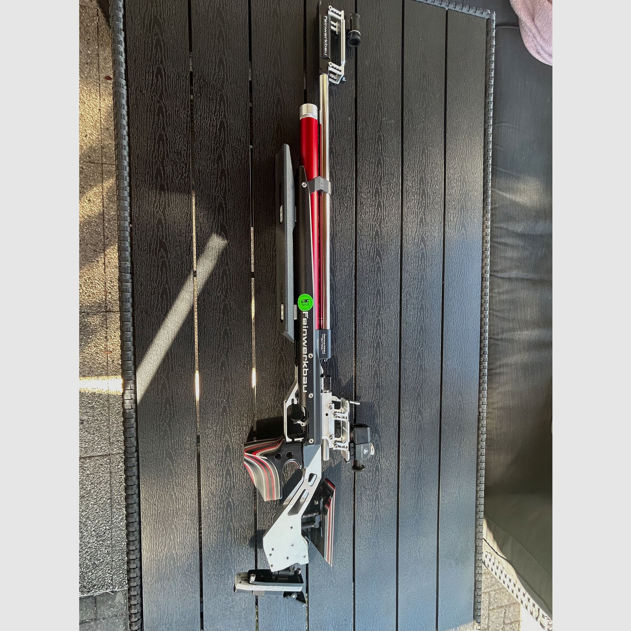 Feinwerkbau 800 Alu, muy buen estado, con accesorios