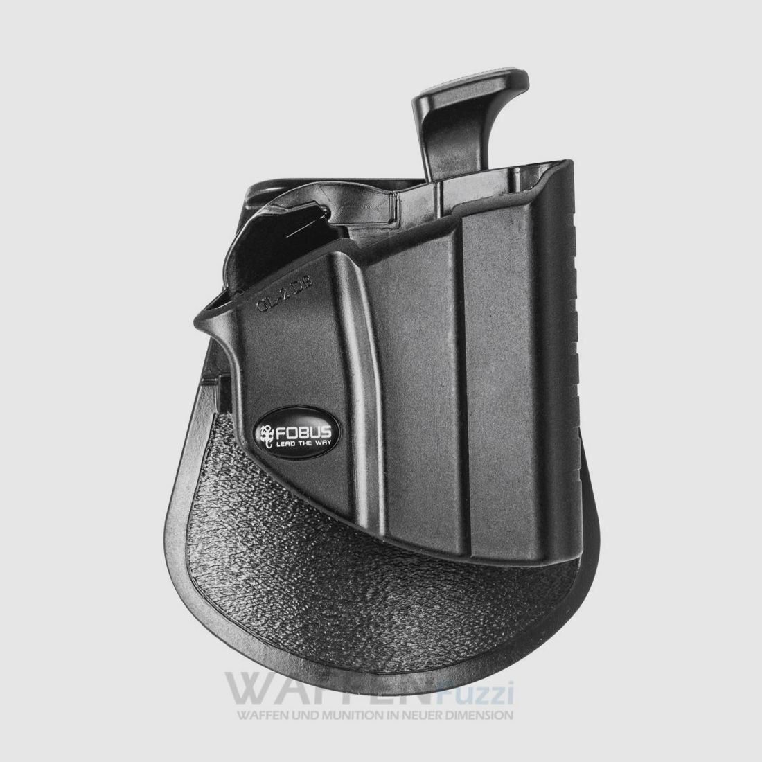 Fobus Paddle Holster verstellbar mit Daumenöffner für Glock Pistolen