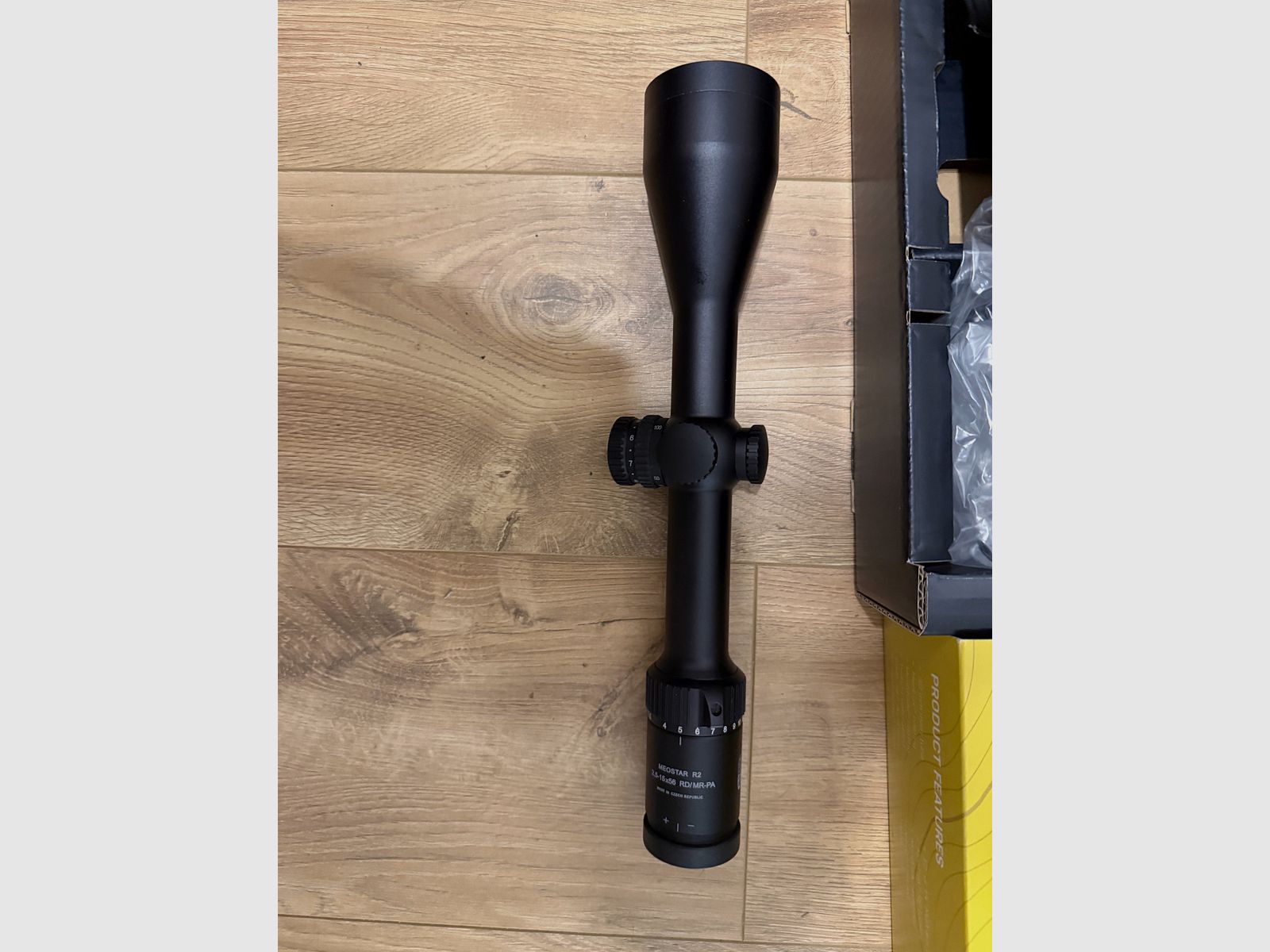 Meopta Meostar R2 2.5-15x56 RD/MR PA riflescope Parallax adjustment Zeiss rail as good as new