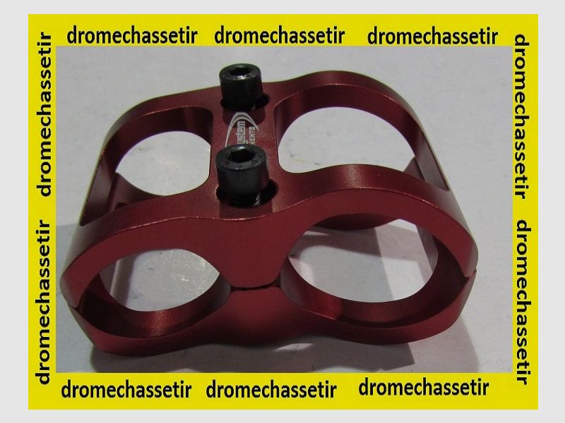 Gun holder, red anodized, image 2 of 4
