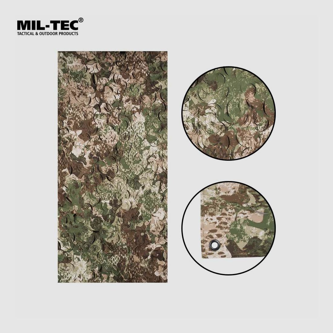 MIL-TEC NETZ LASER CUT NYLON 1,45X3,0 WASP I Z2, Bild 2 von 2