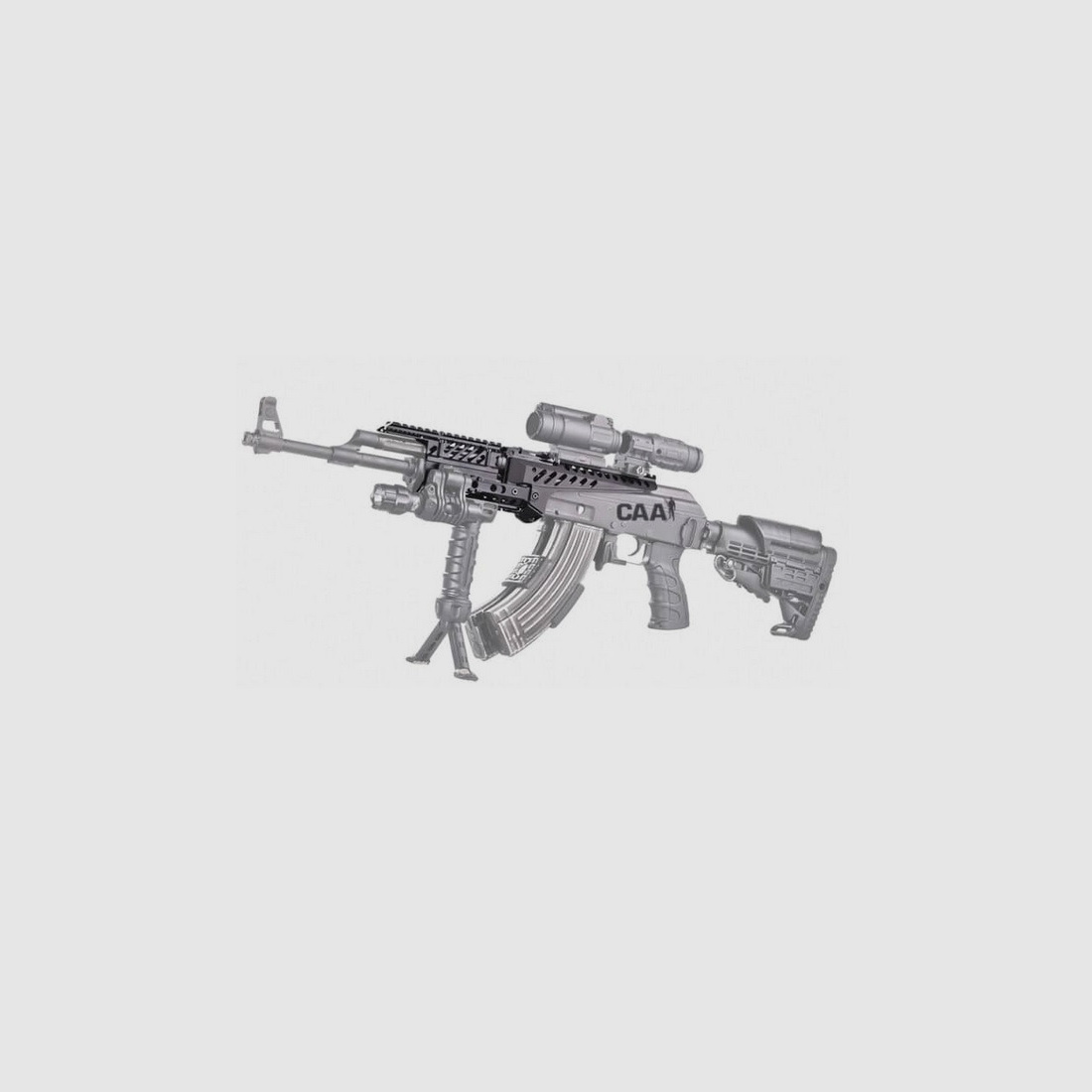 CAA Gearup 5 Picatinny Hand Guard Handschutz Rail System XRS47-SET for AK47 AK74 