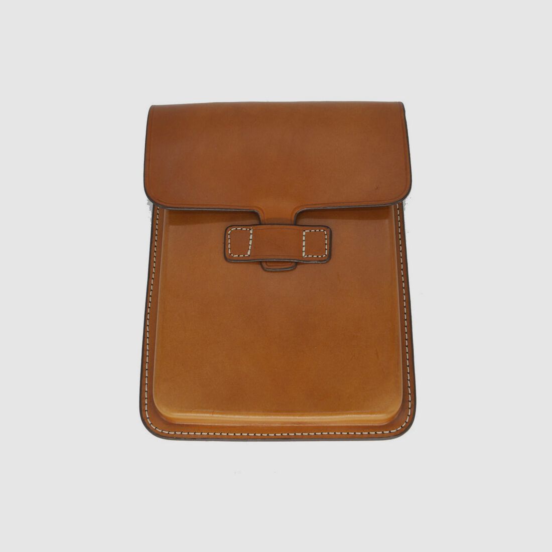 Triple K Tablettasche T-Flap Design braun